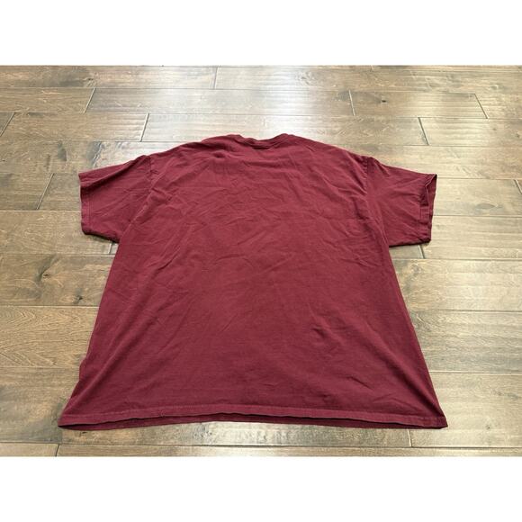 Pac 12 Mens Red Arizona State Sun Devils Short Sleeve T-Shirt Size XXL 2XL - Picture 3 of 7